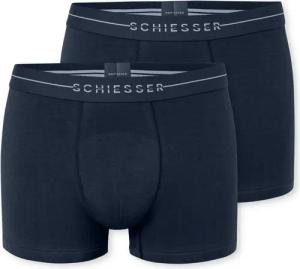 Schiesser Boxershorts Cotton Flex (2er Pack) Baumwollmischung, ohne störende Seitennähte, superweich
