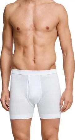 Schiesser Boxershorts Essentials Softbund, Doppelripp-Qualität, Baumwolle, mit Eingriff