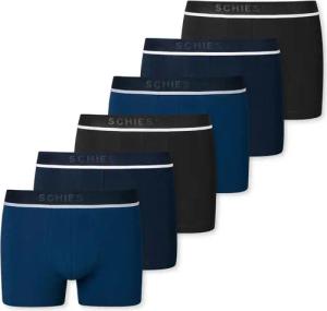Schiesser Boxershorts Organic Cotton (3-St) mit Webgummibund, im 6er Pack