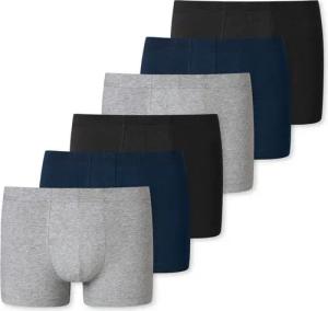 Schiesser Boxershorts Organic Cotton (3-St) schlichtes Design, im 6er Pack