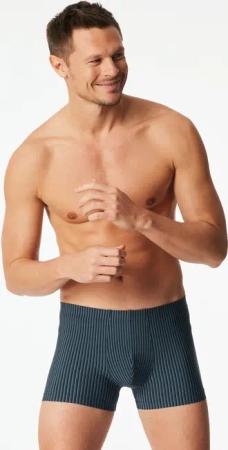 Schiesser Boxershorts "Pure Micro" ohne Eingriff, sportlicher Look mit Streifen
