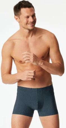 Schiesser Boxershorts Pure Micro ohne Eingriff, sportlicher Look mit Streifen