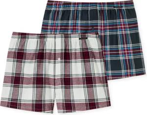 Schiesser Boxershorts "X-Mas" 2er-Pack, mit schwarzem SCHIESSER Weblabel