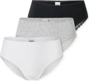 Schiesser Brasilslip Modern Multipacks (3er Pack) Spitzenbänder, Single-Jersey, Baumwollmischung