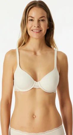 Schiesser Bügel-BH "Unique Cotton" Spitzenband, mit Schale
