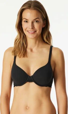 Schiesser Bügel-BH "Unique Cotton" Spitzenband, mit Schale