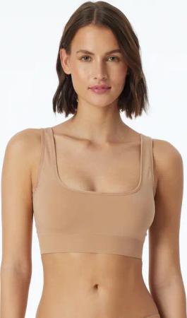 Schiesser Bustier "Casual Seamless" 2in1, wendebar, U- oder V-Ausschnitt, ohne störende Seitennähte