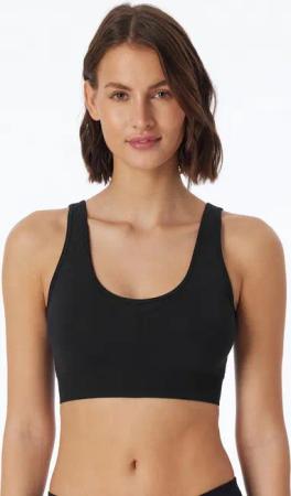 Schiesser Bustier Casual Seamless 2in1, wendebar, U- oder V-Ausschnitt, ohne störende Seitennähte