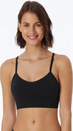 Schiesser Bustier Casual Seamless ohne störende Seitennähte, herausnehmbare Pads, elastisch