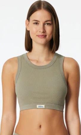 Schiesser Bustier "Revival Kollektion" Breite Abschlüsse an Dekolleté und Armausschnitt