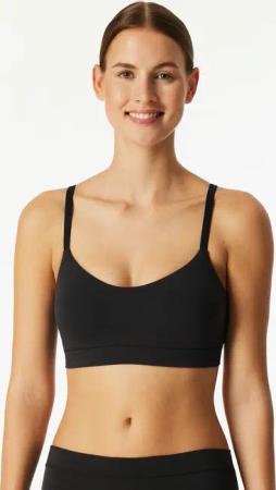 Schiesser Bustier "Unique Cotton" mit herausnehmbaren Pads, ohne Bügel
