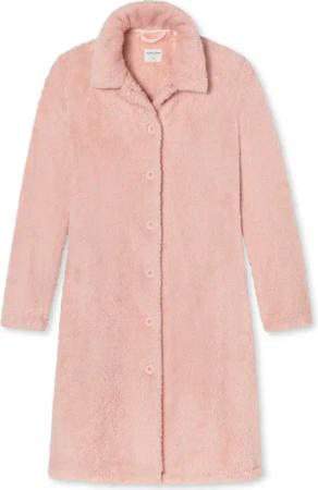 Schiesser Damen Bademantel Teddy Fleece