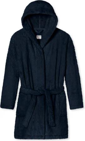 Schiesser Damen Bademantel Teddy Fleece