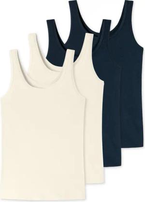 Schiesser Damen Trägertop Uncover 4er Pack