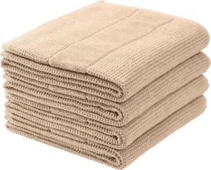 Schiesser Handtücher "Turin aus 100% Baumwolle in dezenter Reiskornoptik" MADE IN GREEN by OEKO-TEX