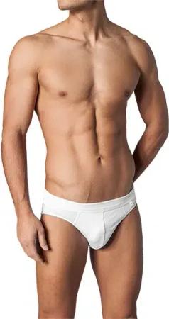 Schiesser Herren Rio-Slip weiß Baumwolle & Mix unifarben