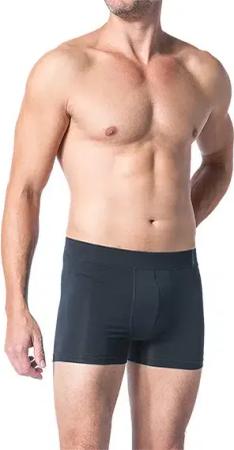 Schiesser Herren Shorts schwarz Viskose/Modal unifarben