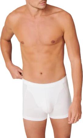 Schiesser Herren Shorts weiß Baumwolle & Mix unifarben