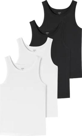 Schiesser Herren Unterhemd Uncover 4er Pack