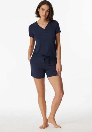 Schiesser Homewearhose Damen Hose kurz