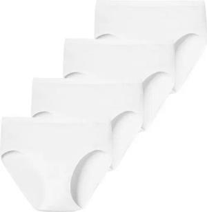 Schiesser Hüftslip 4er Pack Original Classics Feinripp (Spar-Set) Hüftslip - Baumwolle - Traditionelle Passform, Formstabil