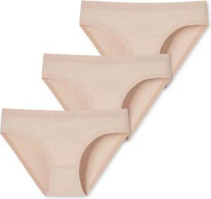 Schiesser Hüftslip INVISIBLE COTTON (1-St) nahtlos, unsichtbar unter enger Kleidung im 3er Pack