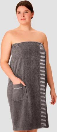 Schiesser Kilt Rom aus weicher Baumwolle, saugstark und 3-fach weitenverstellbar, Kurzform, Frottier, Knöpfe, MADE IN GREEN by OEKO-TEX®