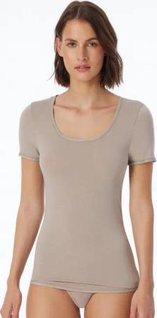 Schiesser Kurzarmshirt Personal Fit Rundhalsausschnitt, Single Jersey, ohne störende Seitennähte