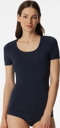 Schiesser Kurzarmshirt Personal Fit Rundhalsausschnitt, Single Jersey, ohne störende Seitennähte