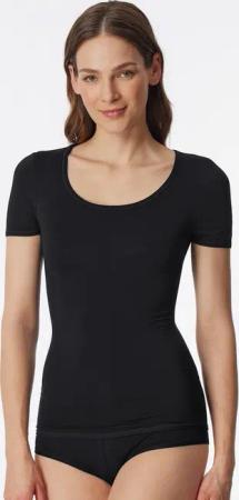 Schiesser Kurzarmshirt Personal Fit Rundhalsausschnitt, Single Jersey, ohne störende Seitennähte