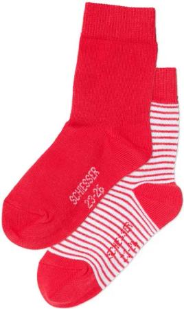 Schiesser Langsocken 142311 (Packung, 2-Paar, 2 Paar) Kinder Socken, Jungen & Mädchen mit Baumwolle, Kindersocken