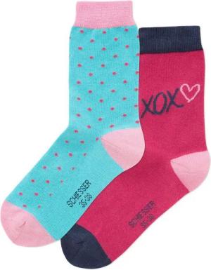 Schiesser Langsocken 142517 (Packung, 2-Paar, 2 Paar) Kinder Socken, Jungen & Mädchen mit Baumwolle, Kindersocken