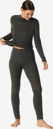 Schiesser Leggings Premium Warming Blickdicht thermo-Leggins lange