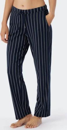 Schiesser Loungehose Mix + Relax seitliche Taschen, elastischer Bund, Single Jersey, bequem