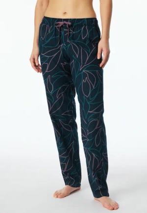 Schiesser Loungehose "Mix+Relax" mit floralem Print
