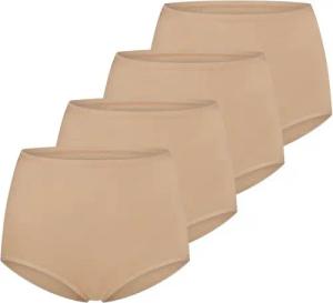 Schiesser Maxislip 4er Pack 95/5 Organic Cotton (Spar-Set, 4-St) Maxi Slip - Baumwolle - Besonders flache Nähte und supersofter Bund 