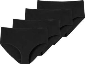 Schiesser Midislip 4er Pack 95/5 Organic Cotton (Spar-Set, 4-St) Midi Slip - Baumwolle - Besonders flache Nähte und supersofter Bund 