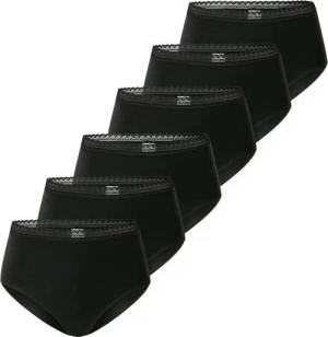 Schiesser Midislip 6er Pack 95/5 Modern Cotton (Spar-Set) Midi Slip - Baumwolle - Atmungsaktiv - Edle Midi Slips mit Spitzenband