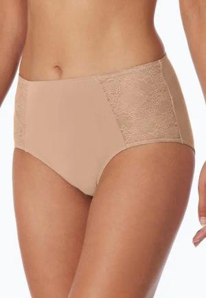 Schiesser Midislip Air mit transparenten Spitzen-Einsätzen