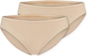 Schiesser Minislip 95/5 (2er Pack) mit flachen Nähten, Baumwollmischung, Single Jersey, weich