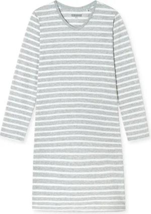 Schiesser Nachthemd langarm 95cm - Casual Essentials Nacht-hemd schlafmode sleepwear