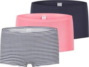 Schiesser Panty 3er Pack Teens Girls 95/5 Organic Cotton (Spar-Set, 3-St) Short Slip - Baumwolle - Mit softem Bund - ohne Zwicken und Kneifen