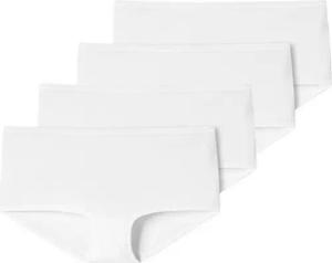 Schiesser Panty 4er Pack 95/5 Organic Cotton (Spar-Set, 4-St) Short Slip - Baumwolle - Besonders flache Nähte und supersofter Bund 