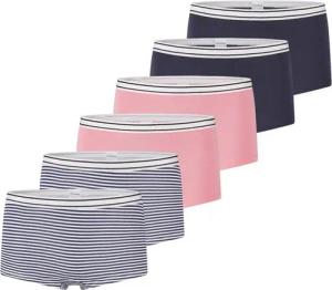 Schiesser Panty 6er Pack Teens Girls 95/5 Organic Cotton (Spar-Set, 6-St) Short Slip - Baumwolle - Mit softem Bund, Bequemer Beinausschnitt