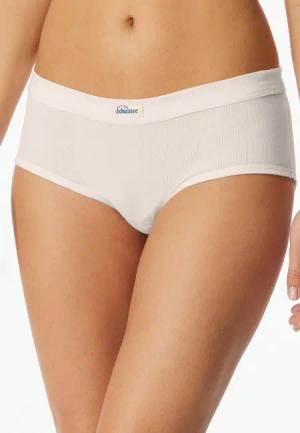 Schiesser Panty Revival Kollektion mit platziertem Rippmuster und breitem Bundgummi