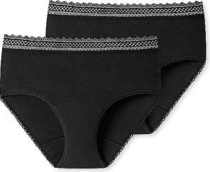 SCHIESSER Periodenpanties 2er Pkg. schwarz | 34-36
