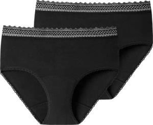 Schiesser Periodenslip Secret Care (2er-Pack) mit zuverlässigem Schutz bis zu 12 Stunden lang