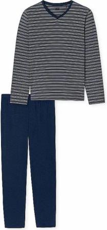 SCHIESSER Pyjama  blau | 54