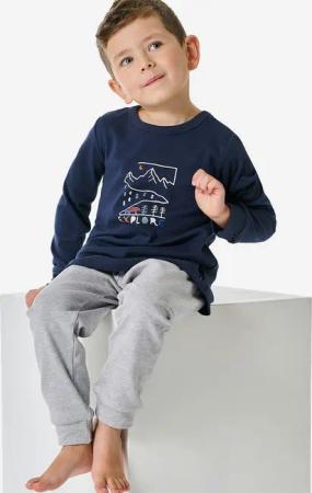 Schiesser Pyjama Boys World (2 tlg) schlafanzug schlafmode bequem