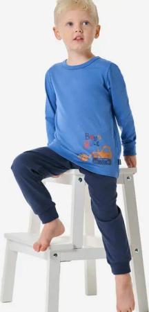 Schiesser Pyjama Boys World (2 tlg) schlafanzug schlafmode bequem